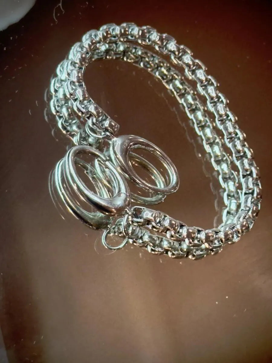 Link Bracelet – Double Oval