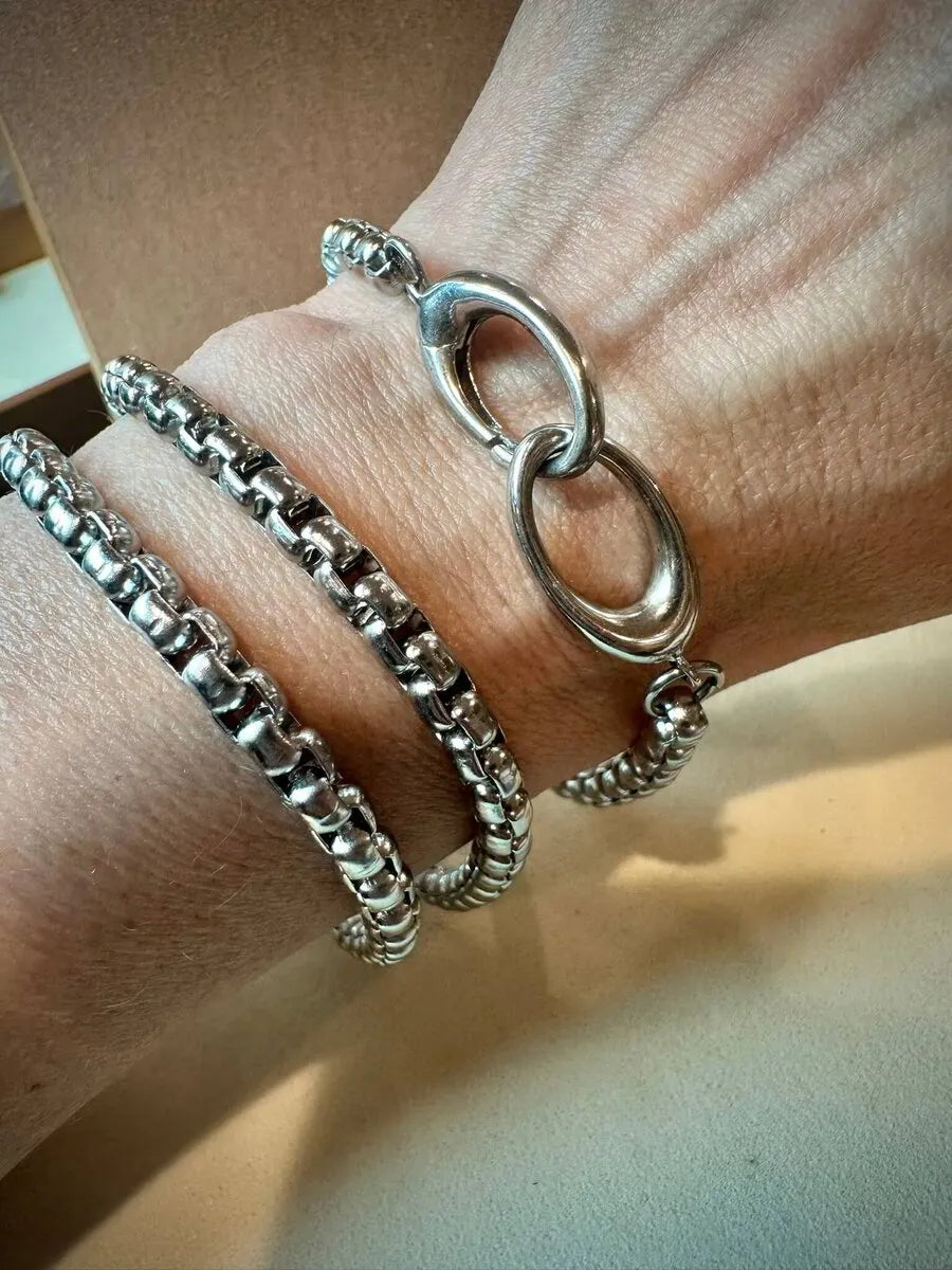 Link Bracelet – Double Oval