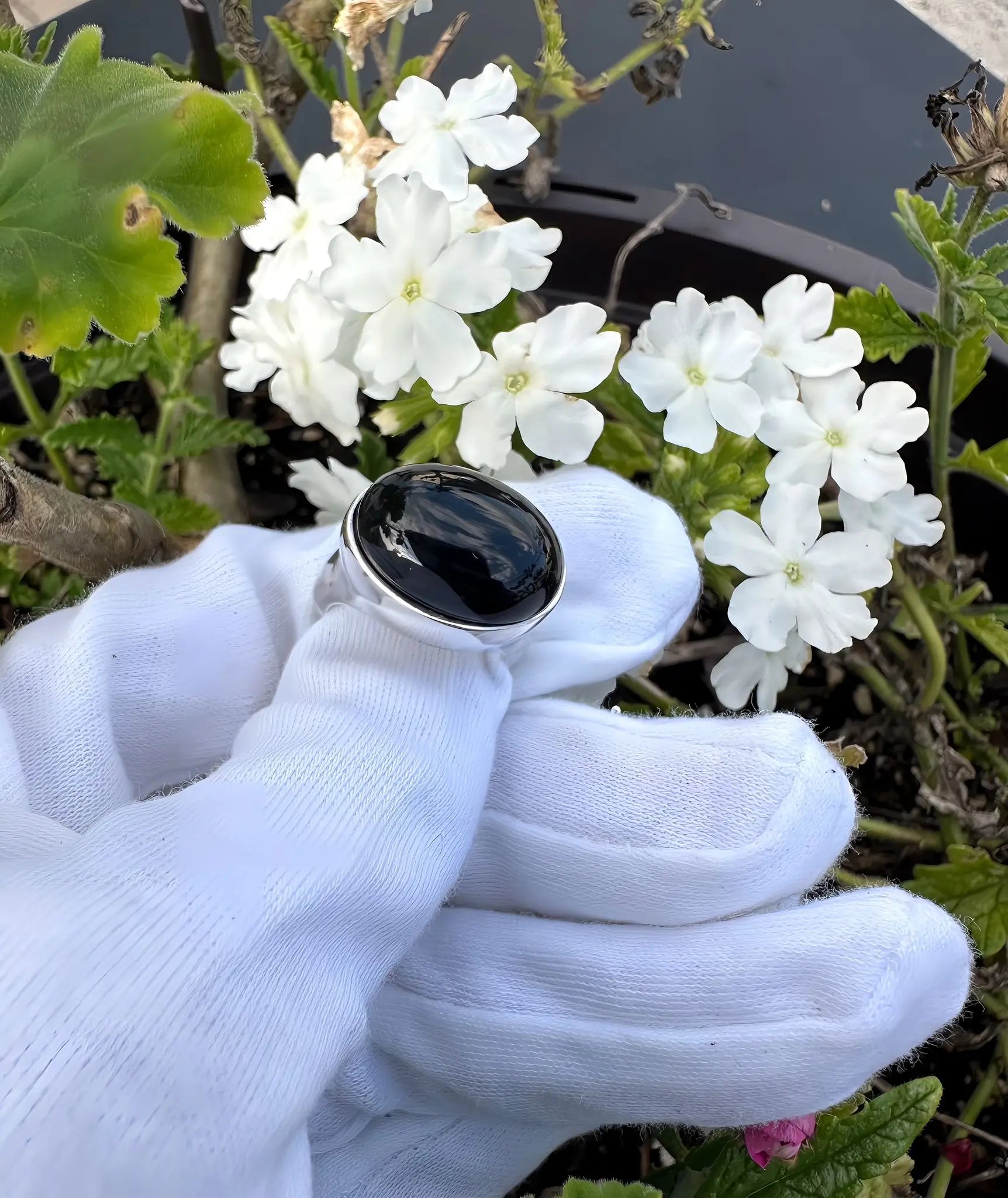 Caramel Ring - Black Onix