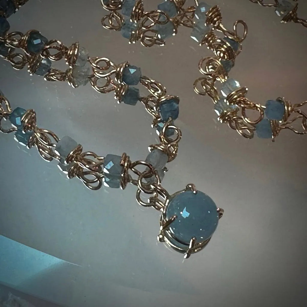 Ocean Thread Necklace