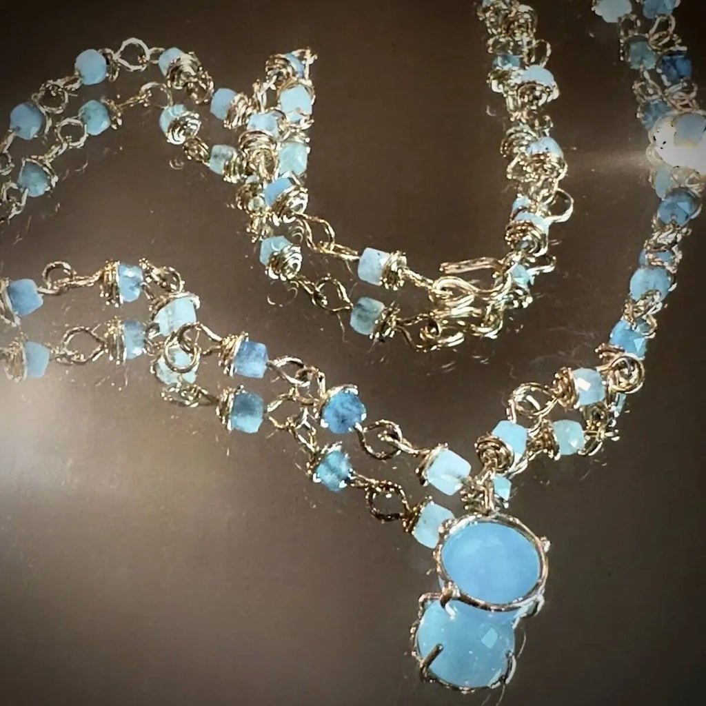 Ocean Thread Necklace