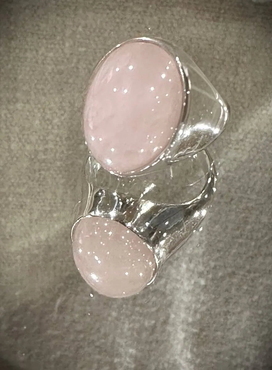 Caramel Ring - Pink Opal